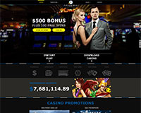 Platinum Reels Home Page Screenshot